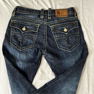 Rock Revival jeans, size 32, color dark blue